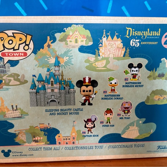 Disneyland 65th Anniversary Mickey and Sleeping Beauty Castle Funko